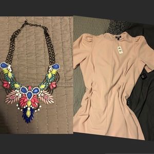 Express Dress / Statement Necklace 👗